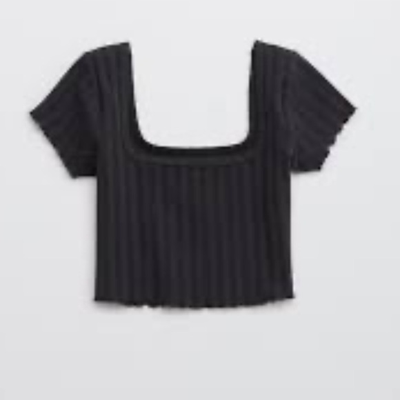 aerie Tops - 21. OFFLINE BY AERIE OG GROOVE CROP TEE
